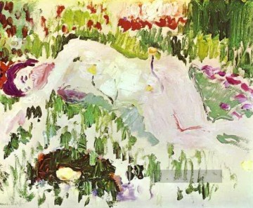 abstrakt - The Lying Nude 1906 abstrakter Fauvismus Henri Matisse
